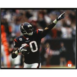 Andre Johnson Signed Texans 11x14 Photo (GA COA)