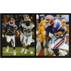 Lot of (2) Brandon James Signed Florida 8x10 Photos (GA COA)