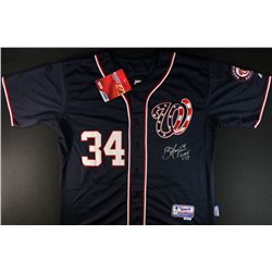 Bryce Harper Signed Nationals Jersey (GA COA)