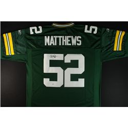 Clay Matthews Signed Packers Jersey (GA COA)
