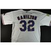 Image 1 : Josh Hamilton Signed Rangers World Series Jersey (GA)