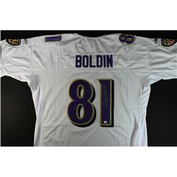 Anquan Boldin Signed Ravens Jersey (GA)