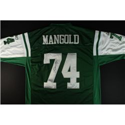 Nick Mangold Signed Jets Jersey (GA COA)