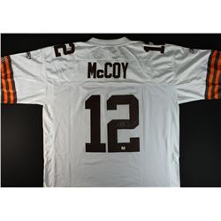 Colt McCoy Signed Browns Jersey (GA COA)