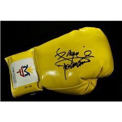 Manny Pacquiao Signed Boxing Glove: Inscribed "Pacman" (Pacquiao COA)