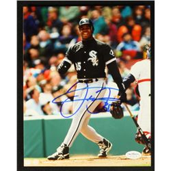 Frank Thomas Signed White Sox 8x10 Photo (JSA)