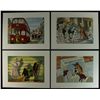 Image 1 : Set of (4) "101 Dalmatians II" Walt Disney Special Edition Commemorative Lithographs