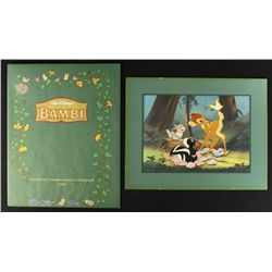 "Bambi" 1997 Walt Disney Special Edition Commemorative Lithograph