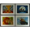 Image 1 : Set of (4) "The Lion King" Walt Disney Special Edition Commemorative Lithographs