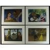 Image 1 : Set of (4) "Beauty and the Beast" Walt Disney Special Edition Commemorative Lithographs