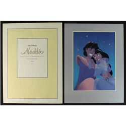 "Aladdin" 1993 Walt Disney Special Edition Commemorative Lithograph