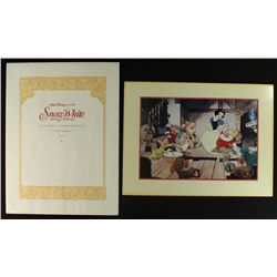 "Snow White" 1994 Walt Disney Special Edition Commemorative Lithograph