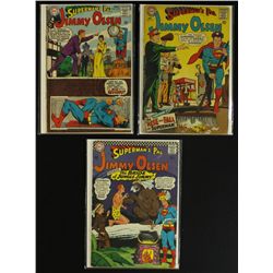 Lot of (3) Vintage 1960s Comic Books: Superman's Pal Jimmy Olsen