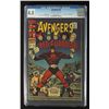 Image 1 : 1967 Avengers #43 Comic Book: "The Red Guardian" (CGC 4.5)