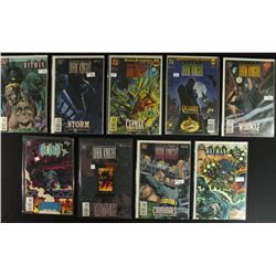 Lot of (9) Vintage 1990s Batman DC Comic Books