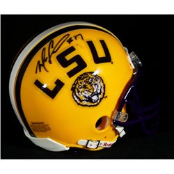 Morris Lee Claiborne Signed LSU Mini-Helmet (GA COA)