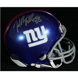 Hakeem Nicks Signed Giants Mini-Helmet (GA)