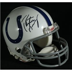 Peyton Manning Signed Colts Mini-Helmet (GA)