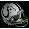 Image 1 : Peyton Manning Signed Colts Mini-Helmet (GA)