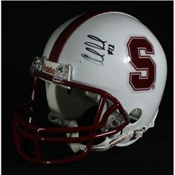 Andrew Luck Signed Stanford Mini-Helmet (GA COA)