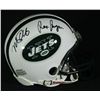 Image 1 : Rex Ryan and Mark Sanchez Signed Jets Mini-Helmet (GA)