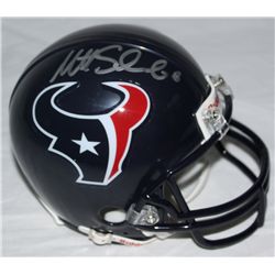 Matt Schaub Signed Texans Mini-Helmet (GA COA)