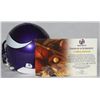 Image 2 : Donovan McNabb Signed Vikings Mini-Helmet (GA COA)