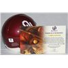 Image 2 : Landry Jones Signed Oklahoma Mini-Helmet (GA COA)
