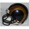 Image 1 : Sam Bradford Signed Rams Mini-Helmet (GA COA)