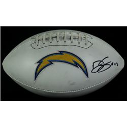 Darren Sproles Signed Chargers Logo Football (GA COA)
