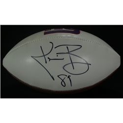 Kevin Boss Signed Giants Logo Football (JSA COA)