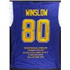 Image 1 : Kellen Winslow Signed Chargers Stat Jersey: Inscribed "HOF 95" (JSA COA)
