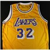 Image 3 : Magic Johnson Signed Lakers Jersey (ASL Hologram & AAA COA)