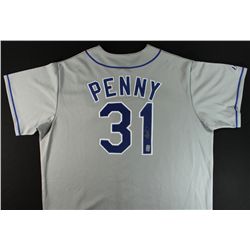 Brad Penny Signed Dodgers Jersey (AAA COA)