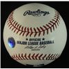 Image 2 : Jim Bunning Signed OML Baseball: Inscribed "HOF 96" (Feller Hologram)