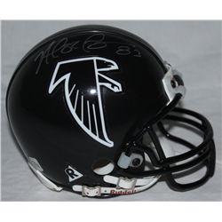Alge Crumlper Signed Falcons Mini-Helmet (GA COA)