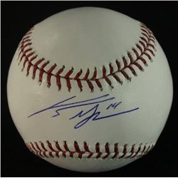 Curtis Granderson Signed OML Baseball (GA COA)