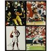 Image 1 : Lot of (8) Signed Sports Photos: Warren Spahn, Joe Theisman, Bill Walsh (JSA ,GA)