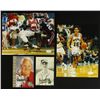 Image 2 : Lot of (8) Signed Sports Photos: Warren Spahn, Joe Theisman, Bill Walsh (JSA ,GA)