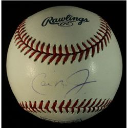 Cal Ripken Jr. Signed OML Hall of Fame Baseball (Ironclad)