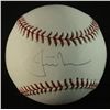 Image 1 : Justin Morneau Signed OML Baseball (Steiner COA)