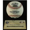 Image 2 : Justin Morneau Signed OML Baseball (Steiner COA)