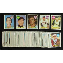 Lot of (110) Vintage Baseball Cards From 1969 Topps