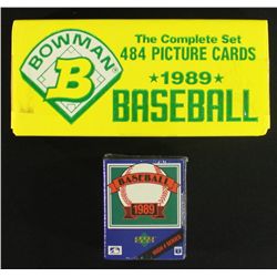 1989 Bowman Complete Set & 1989 Upper Deck Collector's Choice Baseball "High # Series"