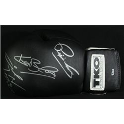 Multi-Signed TKO Boxing Glove Including Ken Buchanan, Pipino Cuevas Jr. (PA LOA)