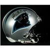 Image 1 : Cam Newton Signed Panthers Mini Helmet: Inscribed "ROY '11" (Newton Hologram)
