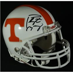 Peyton Manning Signed Tennessee Mini Helmet (Steiner COA)