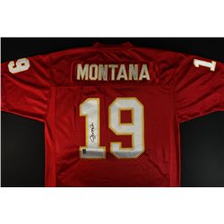 Joe Montana Signed Chiefs Jersey (Montana Hologram)
