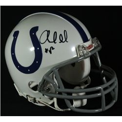Andrew Luck Signed Colts Mini-Helmet (JSA COA)