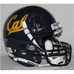 Aaron Rodgers Signed Cal Full-Size Helmet: Inscribed "Go Bears!" (Steiner COA)